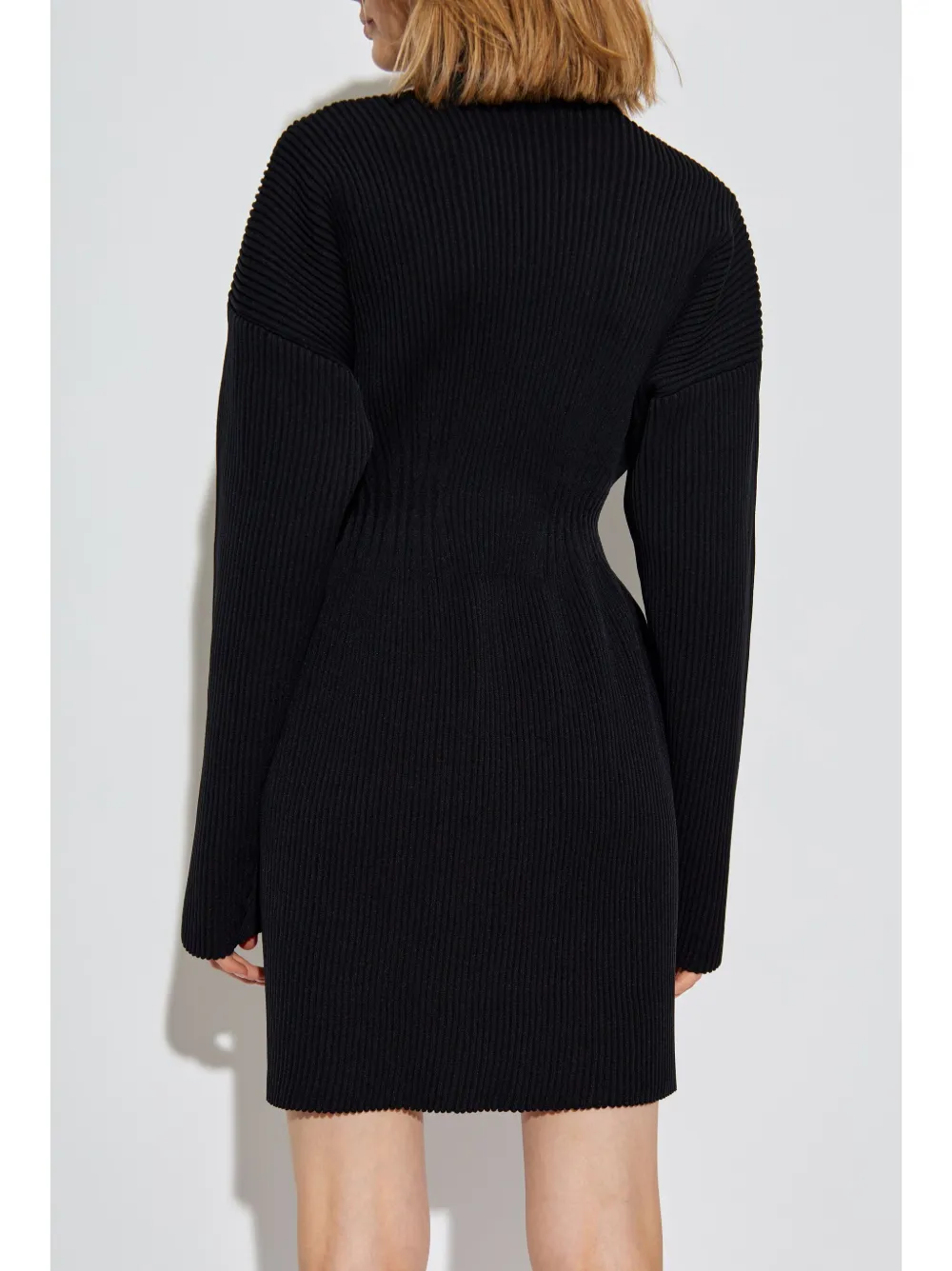 Balenciaga Hourglass Dress Women In Black