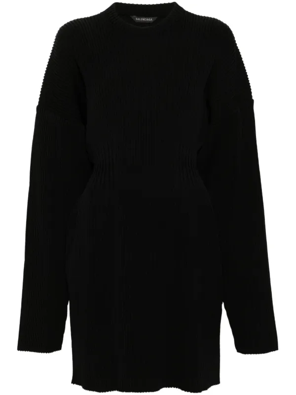 Balenciaga black jumper best sale