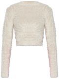 Balenciaga cropped jumper - Neutrals