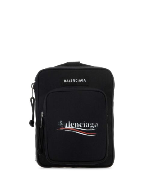 Balenciaga Explorer logo-print messenger bag Men