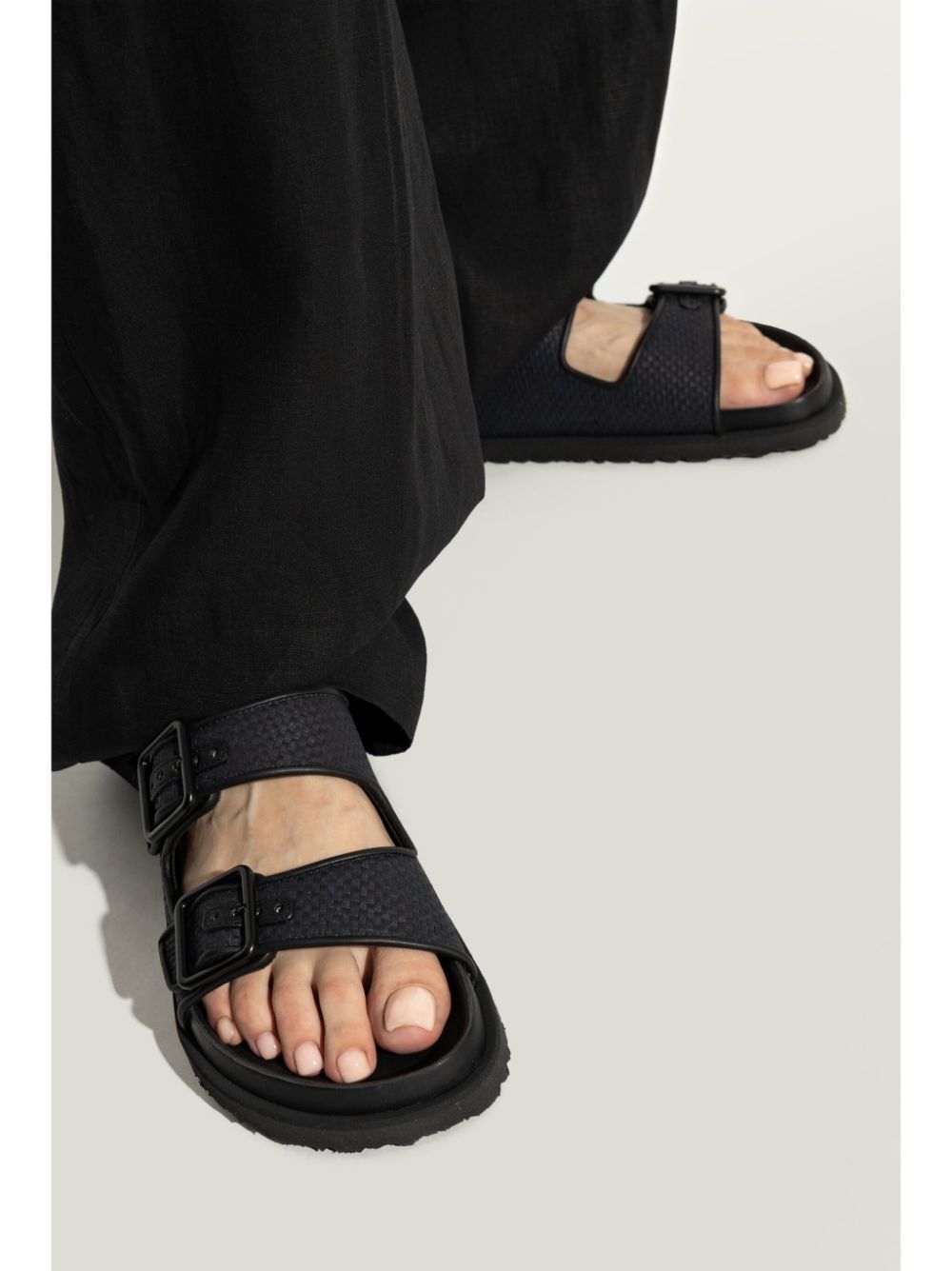 Birkenstock Arizona slides - Zwart