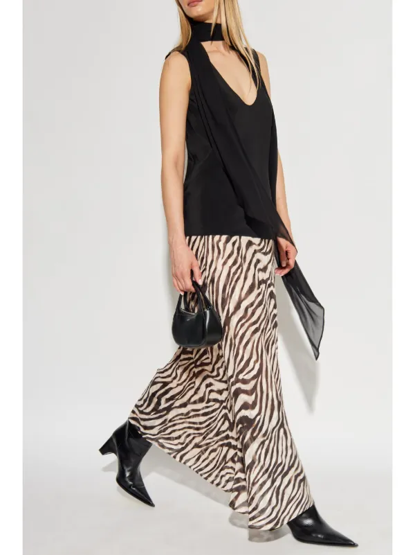HELMUT LANG ヘルムートラング　scarf shirt Helmut Lang Scarf Blouse |HELMUTLANG.COM