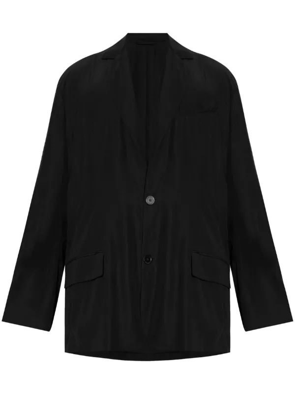 ジャケット Balenciaga Black Jersey Oversize Blazer 24177800_54232707_600.jpg