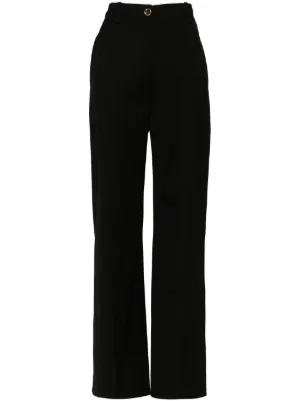 Jacquemus Le Pantalon Criollo Wool Trousers | Black | FARFETCH