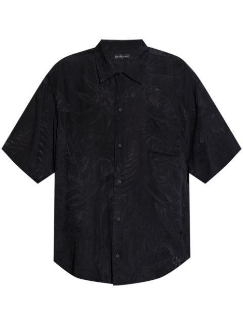 Balenciaga floral-print shirt Men