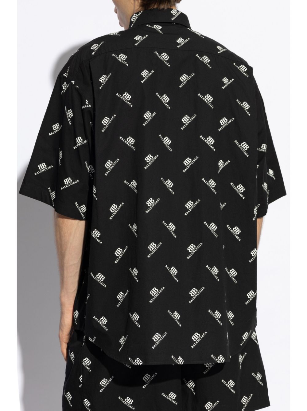 Balenciaga all-over logo shirt Men