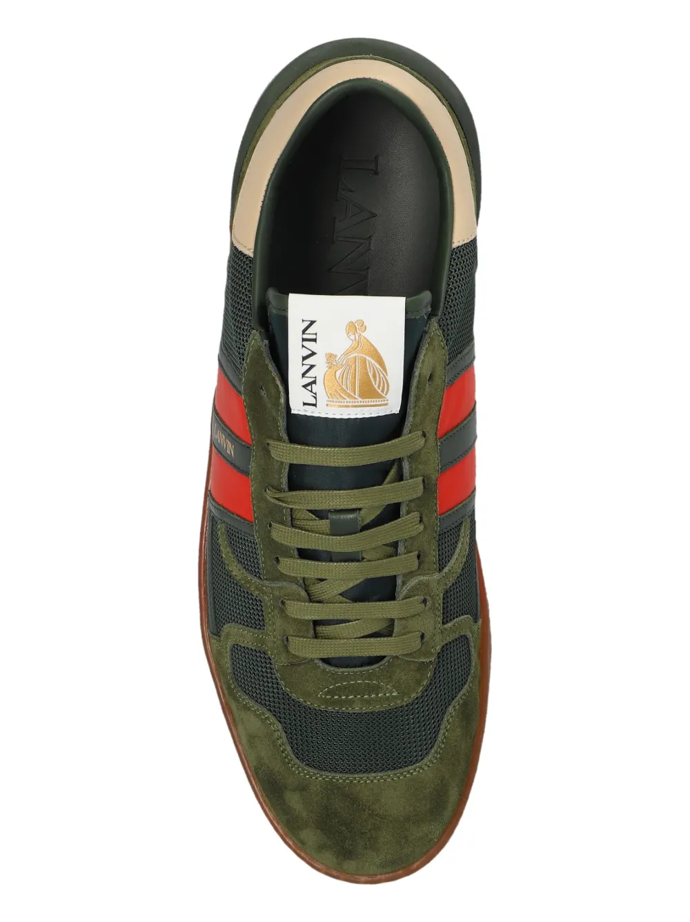 Lanvin Clay panelled sneakers Men