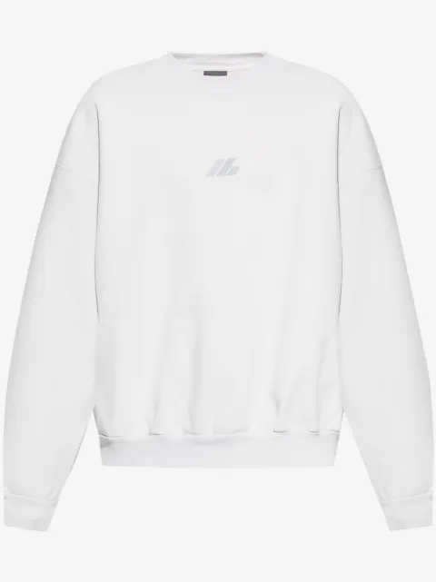 Balenciaga logo-print cotton sweatshirt