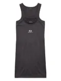 Balenciaga layered sleeveless dress - Black