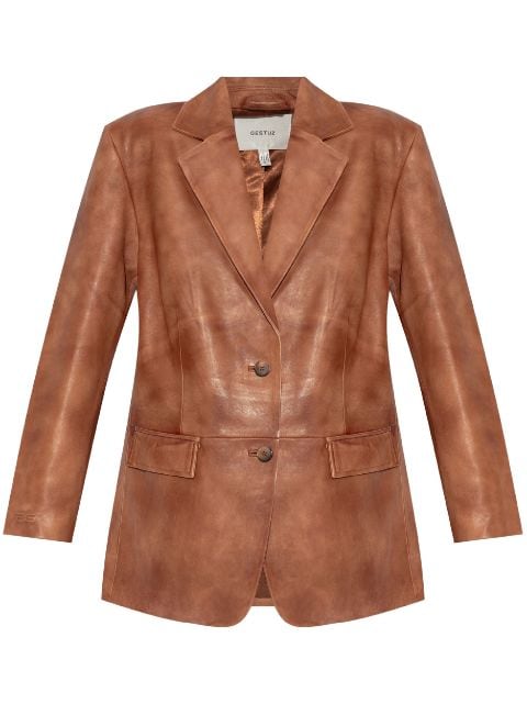 Gestuz LucinaGZ leather blazer