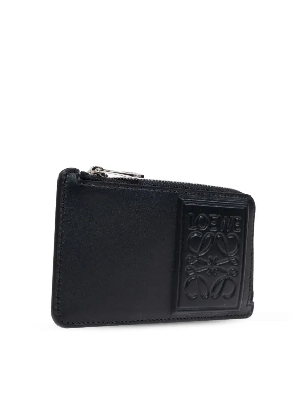 【LOEWE】 Anagram leather cardholder Loewe Anagram Leather Card Case | Neiman Marcus