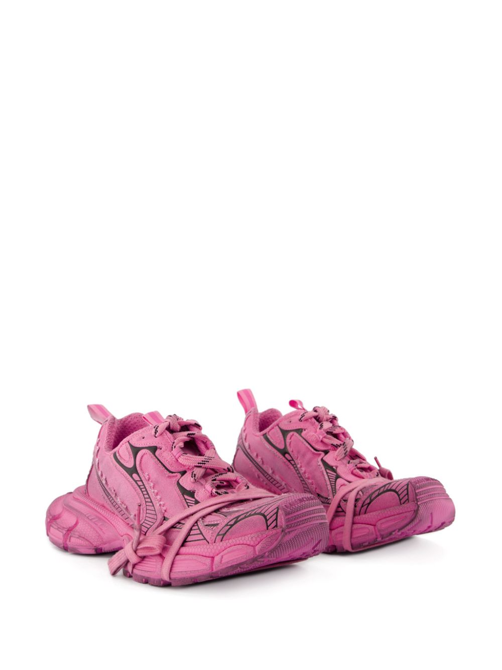 Balenciaga 3XL sneakers met vlakken Roze