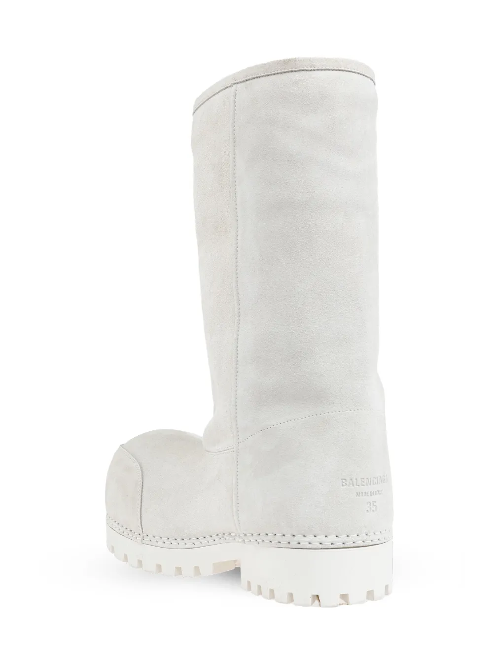 Affordable Balenciaga Alaska Fur suede boots Women