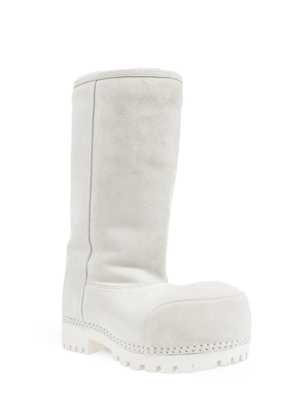 Affordable Balenciaga Alaska Fur suede boots Women