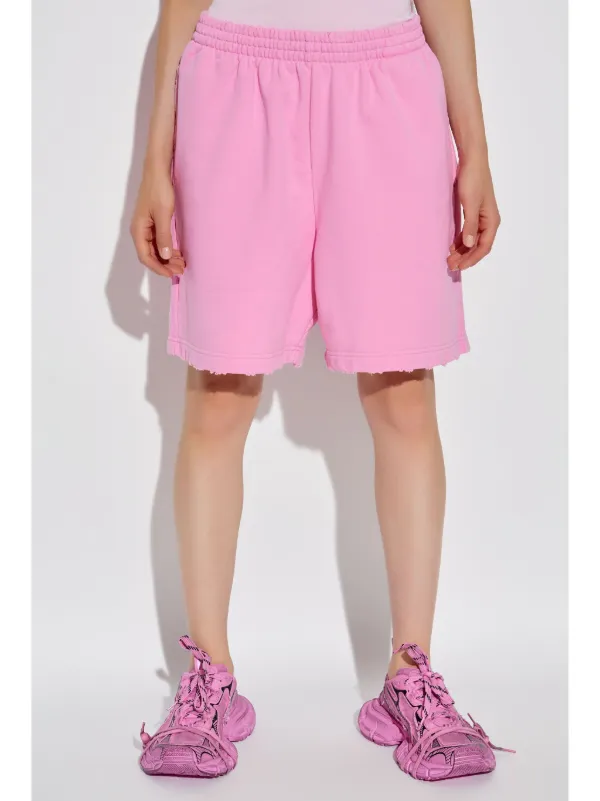 Balenciaga Cotton Shorts | Pink | FARFETCH
