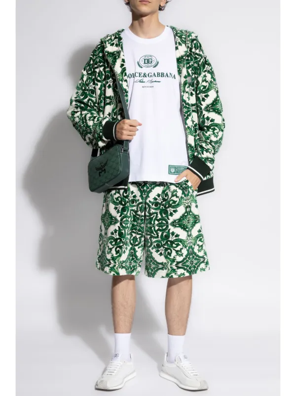 Dolce & Gabbana logo-print Cotton T-shirt | White | FARFETCH
