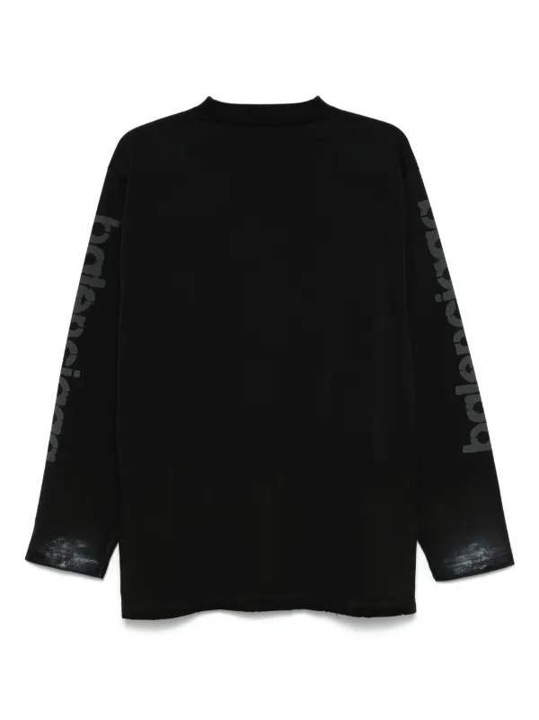 Balenciaga ダメージ セーター | ブラック | FARFETCH JP
