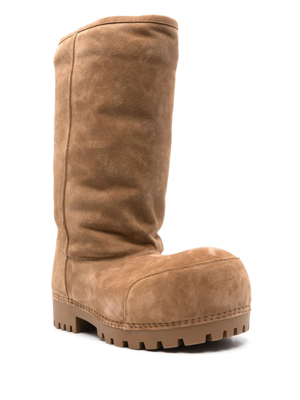 Balenciaga Leren enkellaarzen Bruin