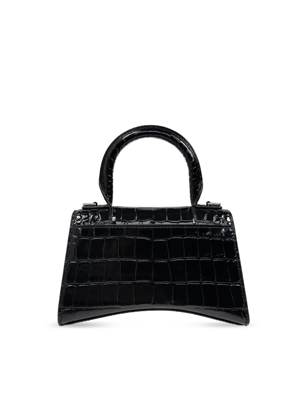 Balenciaga Hourglass kleine shopper Zwart