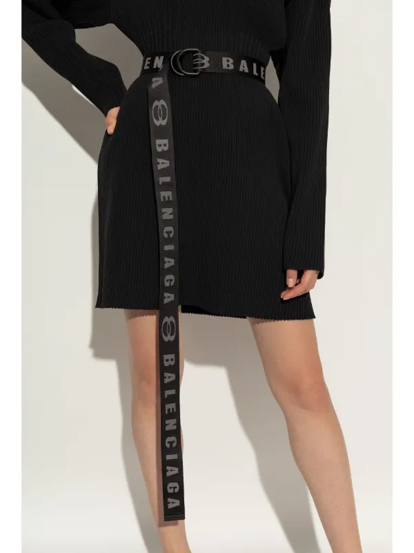 Balenciaga D-ring Belt | Black | FARFETCH
