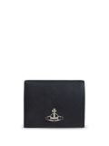 Vivienne Westwood bi-fold logo plaque wallet - Black