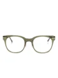 Linda Farrow Arch square-frame glasses - Black
