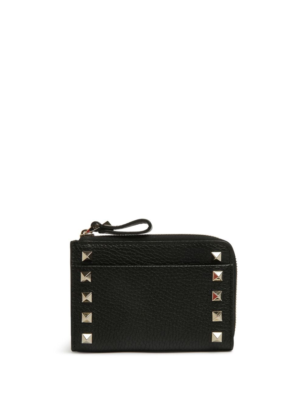 Valentino Garavani Rockstud leather wallet - Zwart