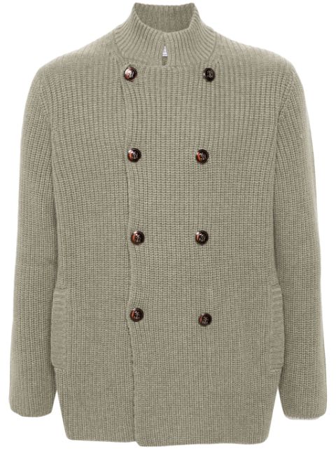 Brunello Cucinelli fisherman's knit cardigan Men