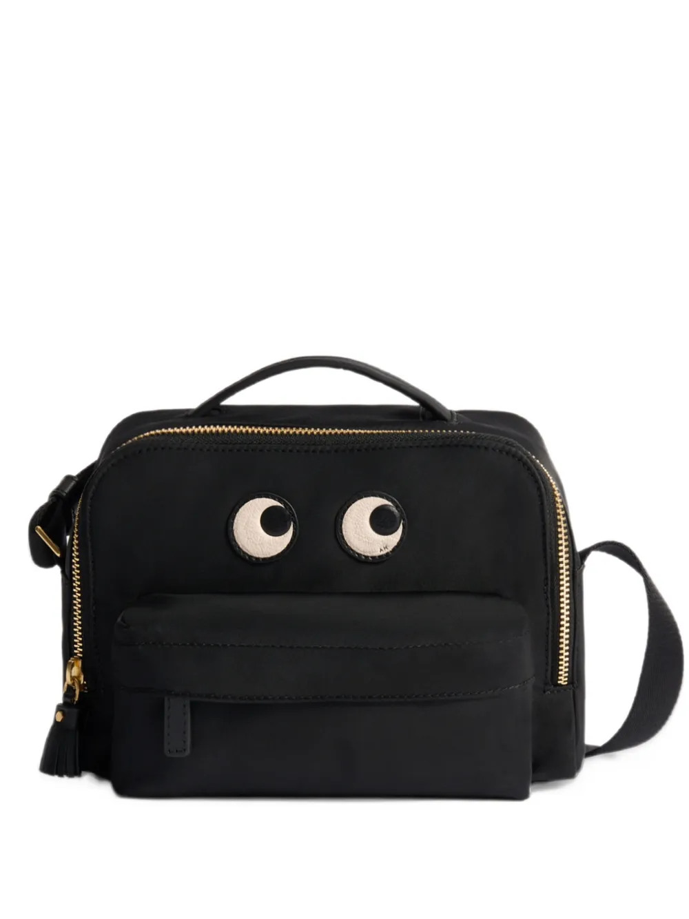 Anya Hindmarch Crossbodytas met patch Zwart