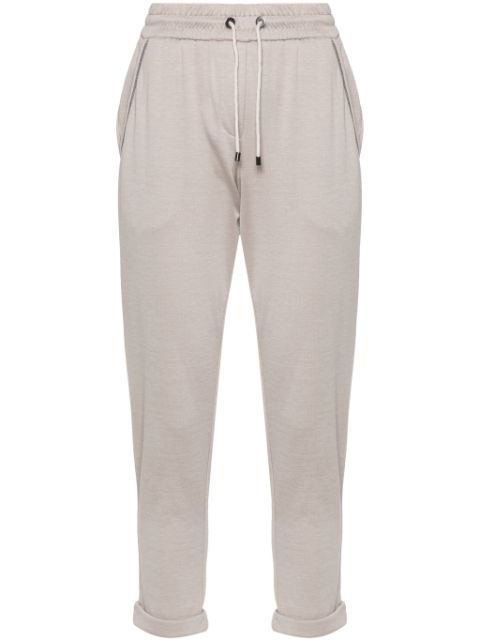 Brunello Cucinelli Monili-detail track pants Women