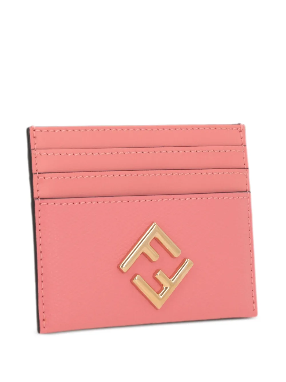 Fendi Ff Diamonds Cardholder In 粉色