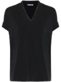 Brunello Cucinelli Monili-chain cotton T-shirt - Grey