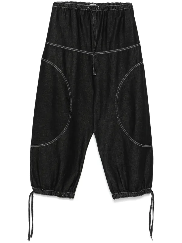 Henrik Vibskov Circle Jeans | Black | FARFETCH JO