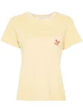 Golden Goose Doris whipstitch-trim T-shirt - Yellow