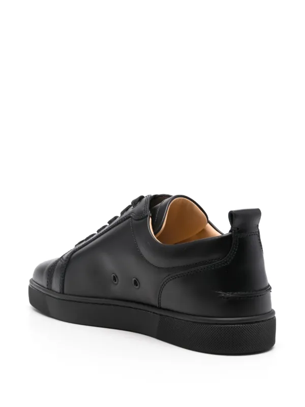 Christian Louboutin レザーシューズ Christian Louboutin レザースニーカー | ブラック | FARFETCH JP