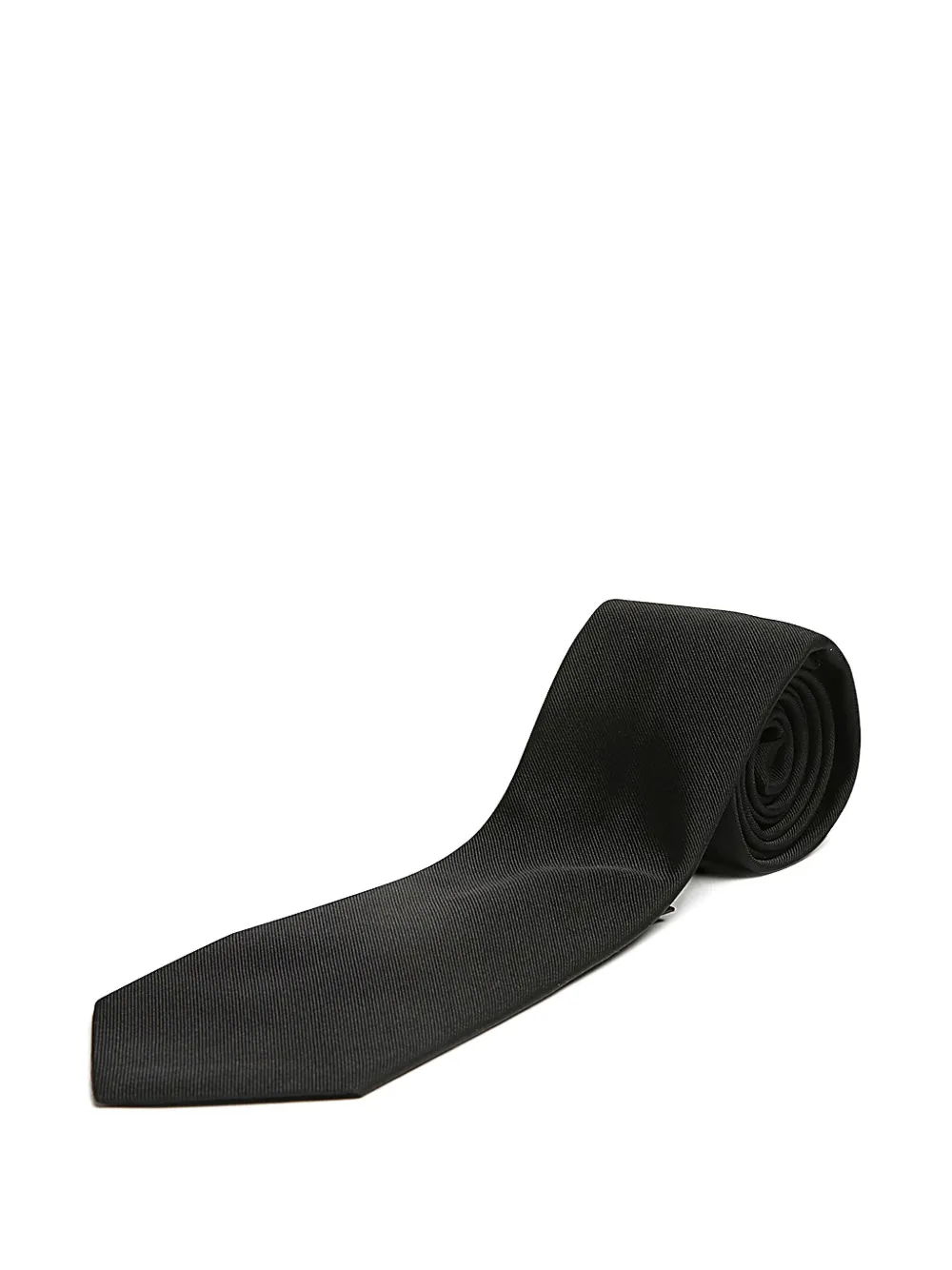 Tagliatore textured tie - Zwart