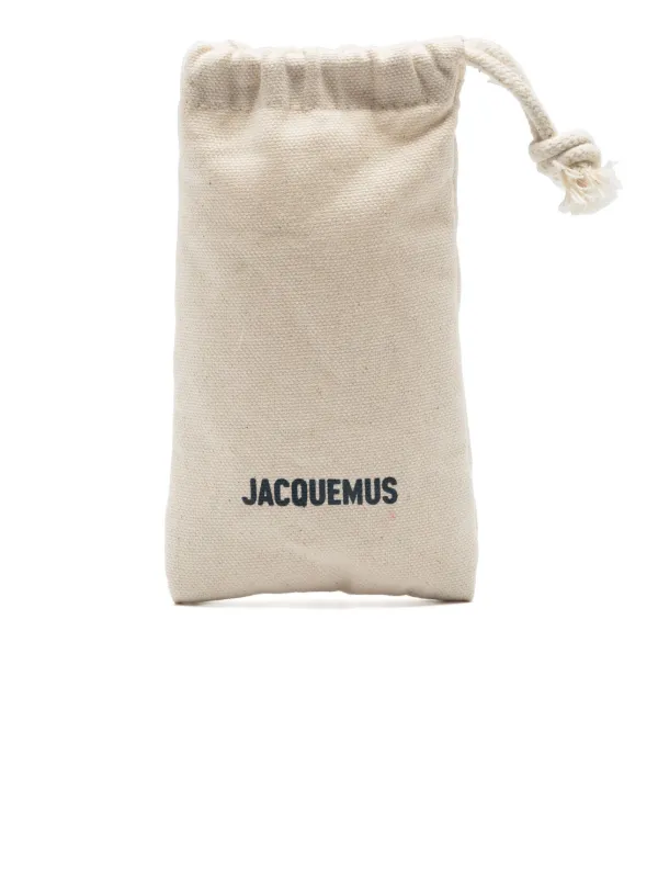 JACQUEMUS ハチ スクエアフレム サンクラス 【関税込】 Jacquemus スクエアフレーム サングラス | ブラック | FARFETCH JP