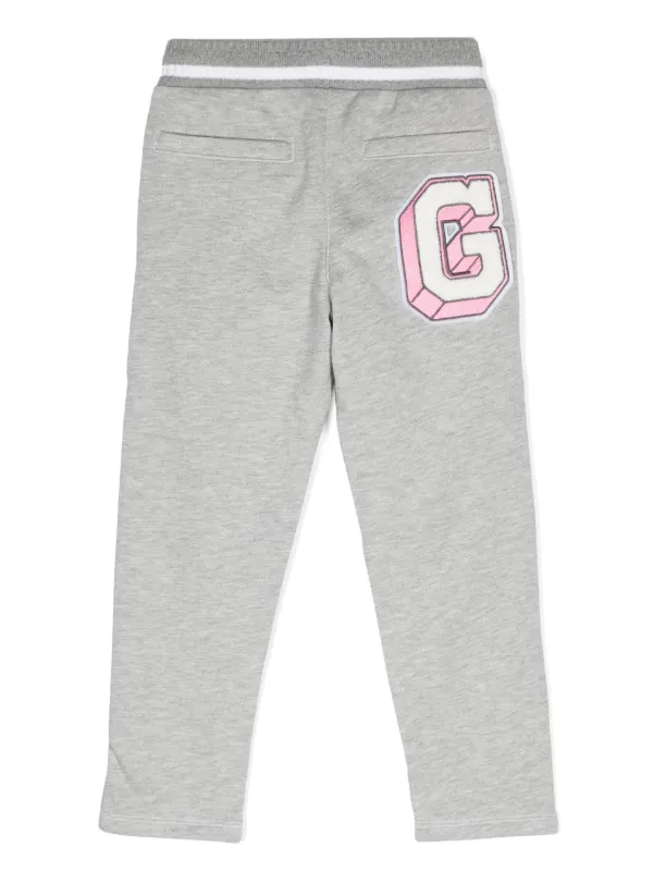 GIVENCHY☆キッズ ロゴ入りコットンブレンド トラックパンツ GIVENCHY☆キッズ ロゴ入りコットンブレンド トラックパンツ