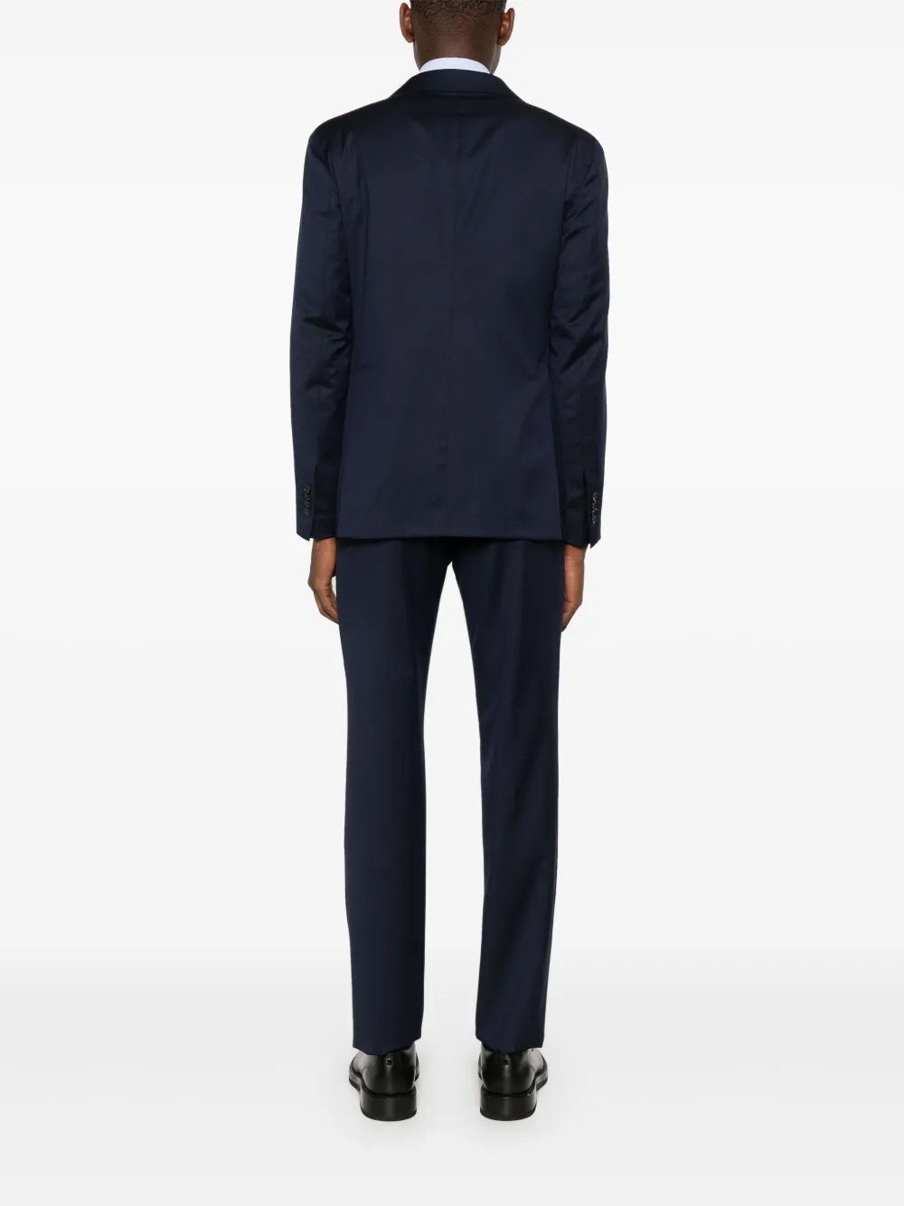 Tagliatore Pak met enkele rij knopen Blauw