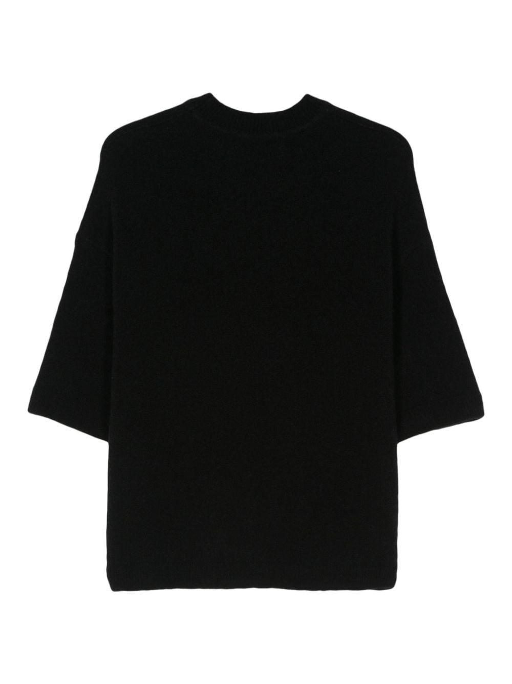 Shop Christian Wijnants Kemba Fleece Jumper In Black