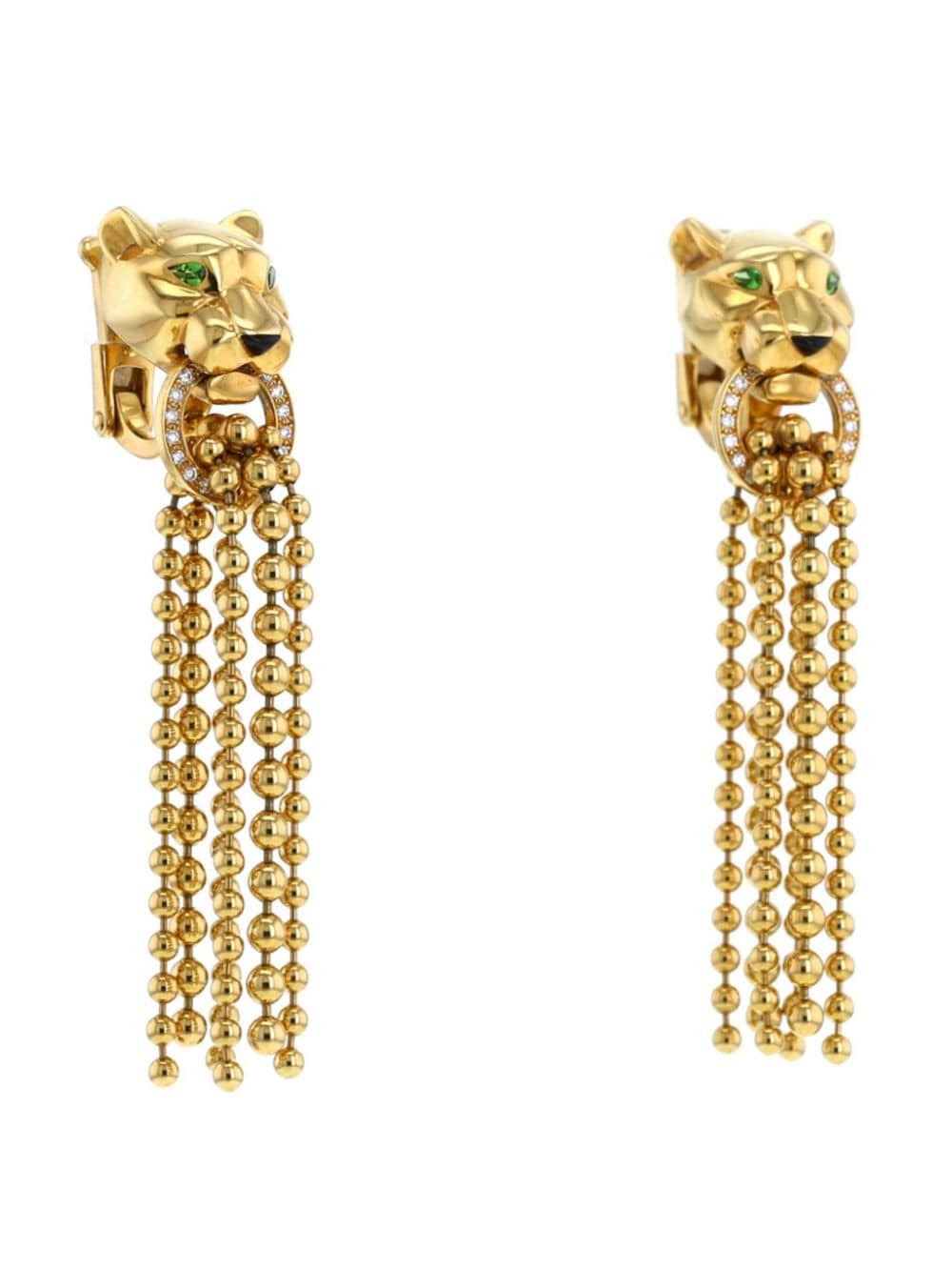 Cartier 18kt yellow gold Panthère earrings - Goud