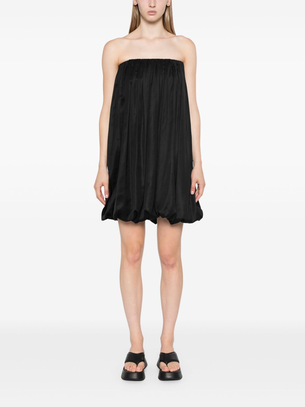 MM6 Maison Margiela pleat-detailing mini dress Women