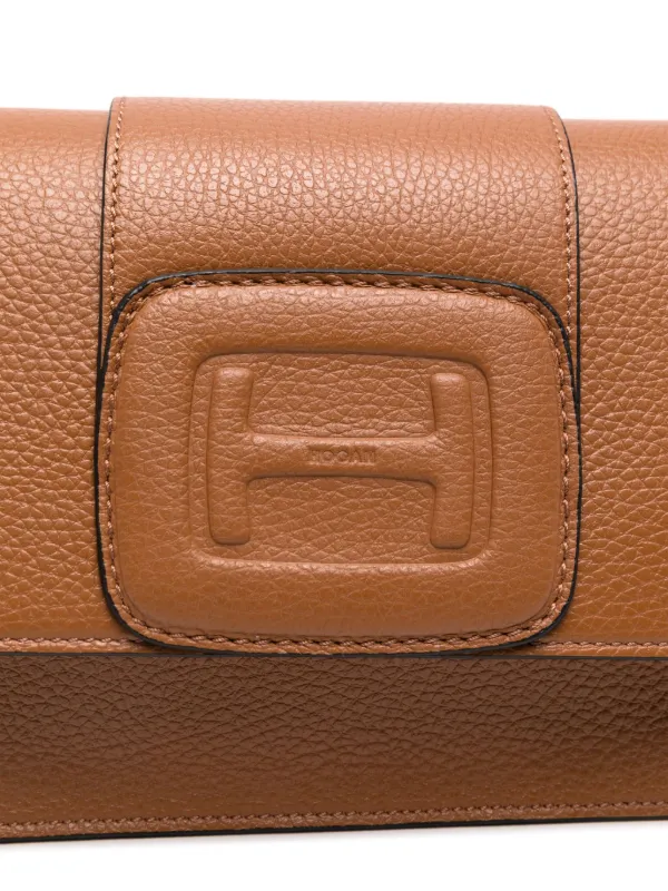 Hogan H-Bag Shoulder Bag | Brown | FARFETCH JO
