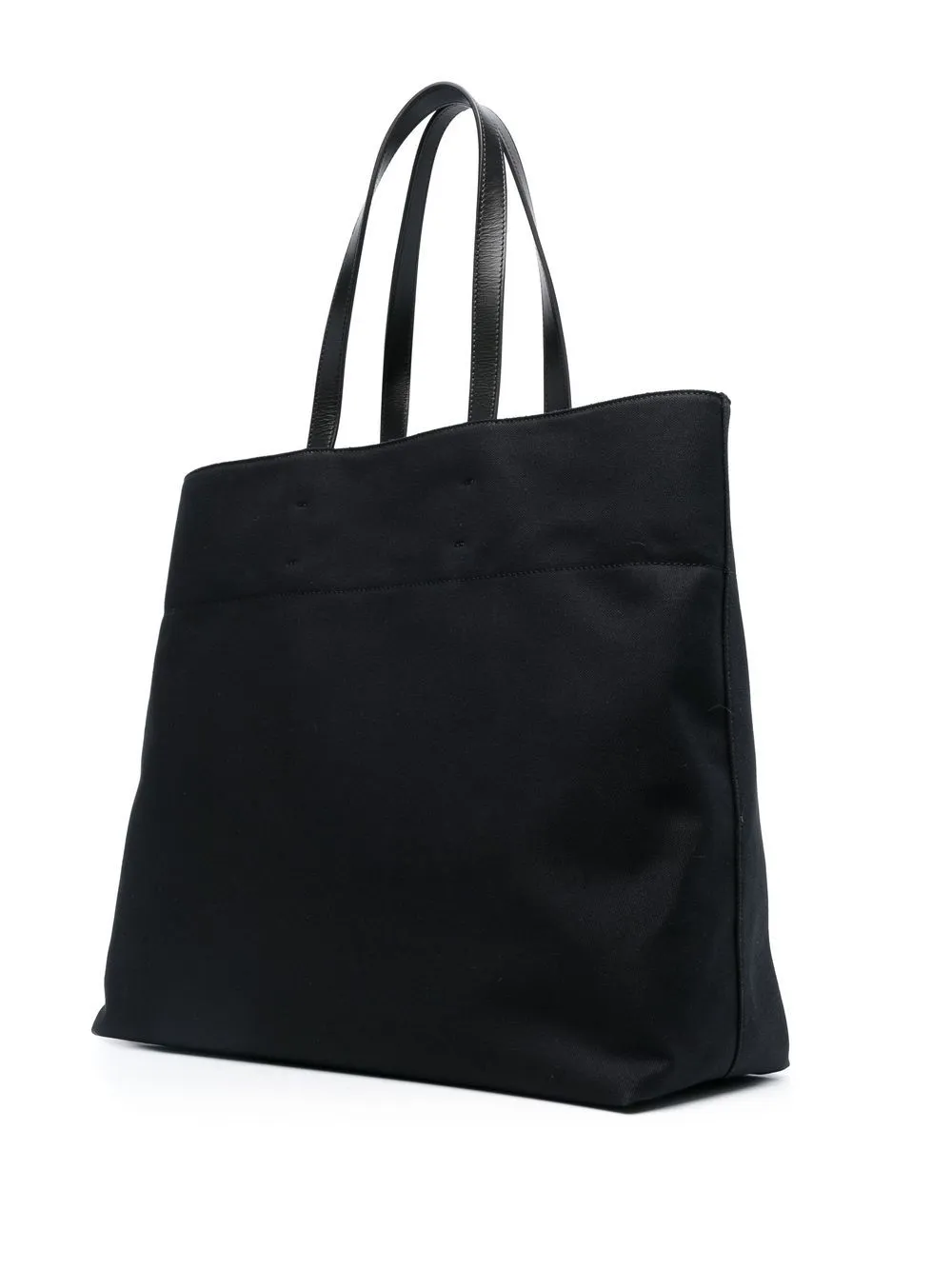 Palm Angels Shopper met logoprint Zwart