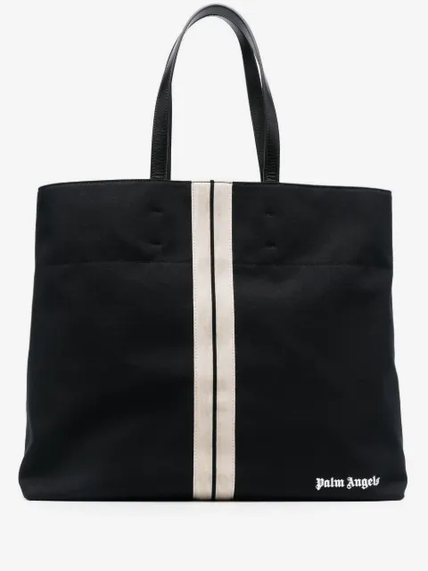 Palm Angels logo-print tote bag