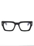 Akoni Cosmo rectangle-frame glasses - Black