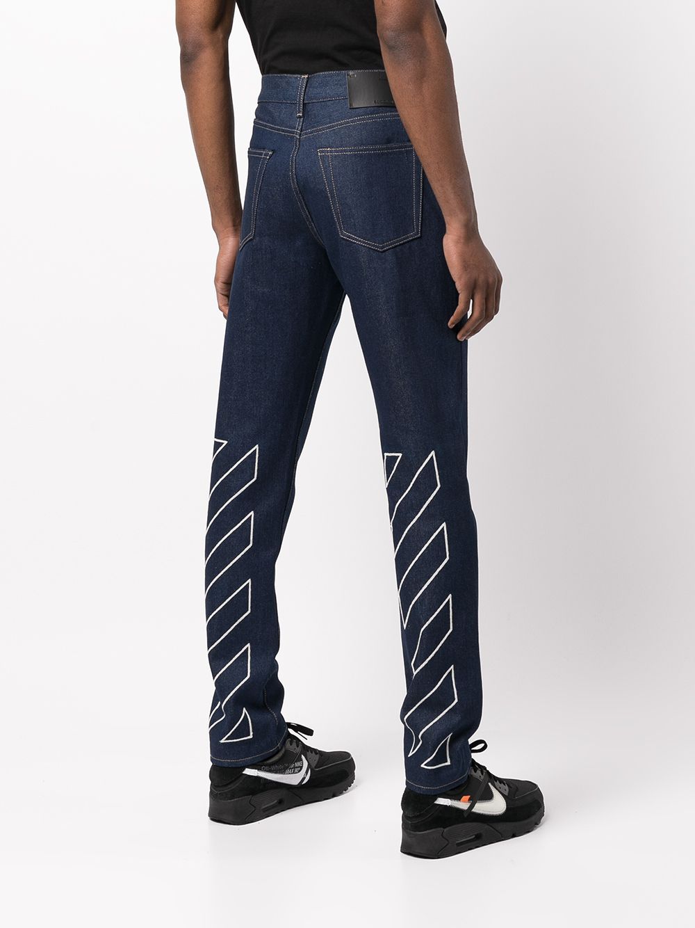 Off-White Diag slim-fit jeans Men