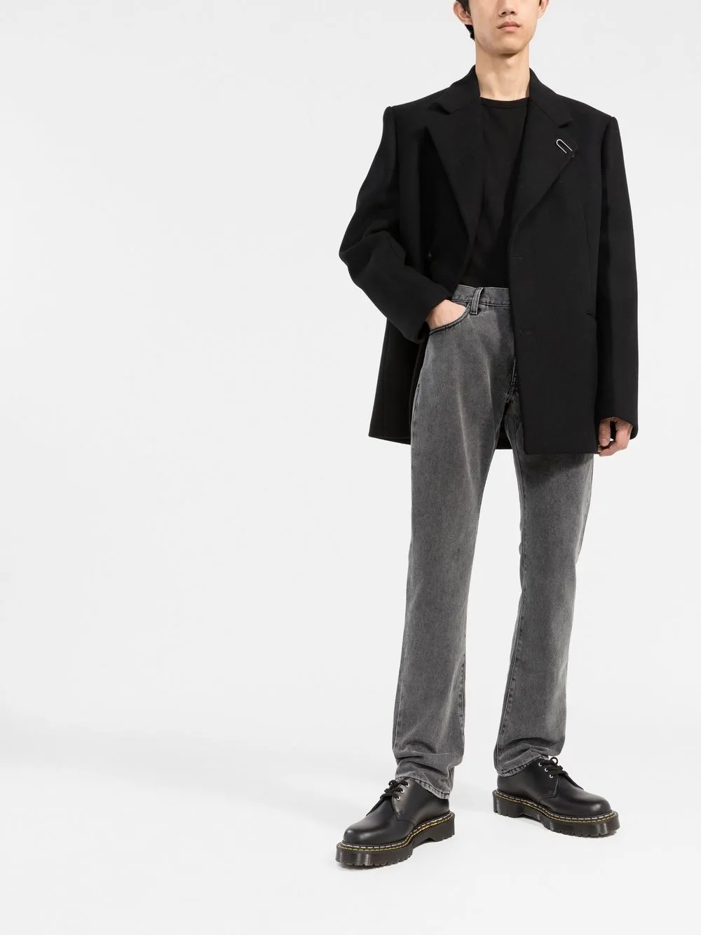 Off-White Straight jeans Grijs