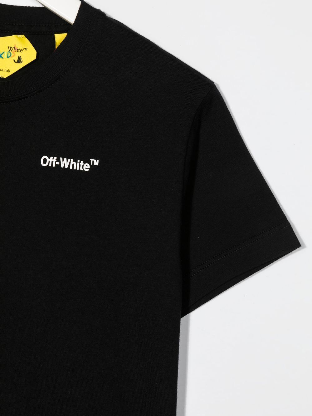 Off-White Kids T-shirt met logoprint Zwart