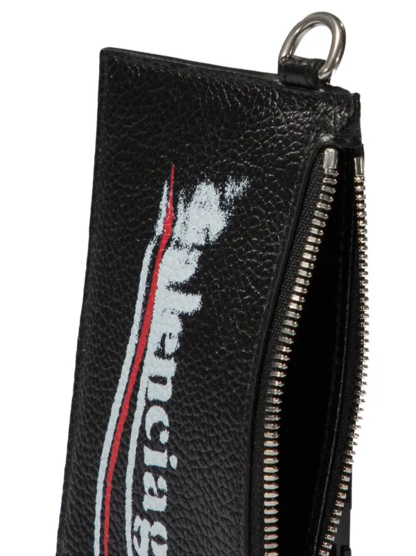 Balenciaga カードケース キーホルダー | ブラック | FARFETCH JP